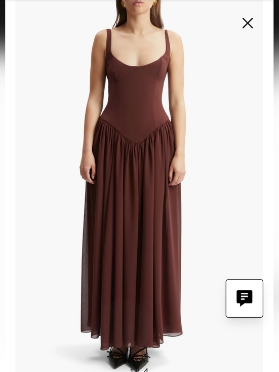 Bardot Dresses & Skirts - Bardot Chocolate Brown Maxi Dress
